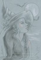 Witch and Black Cat